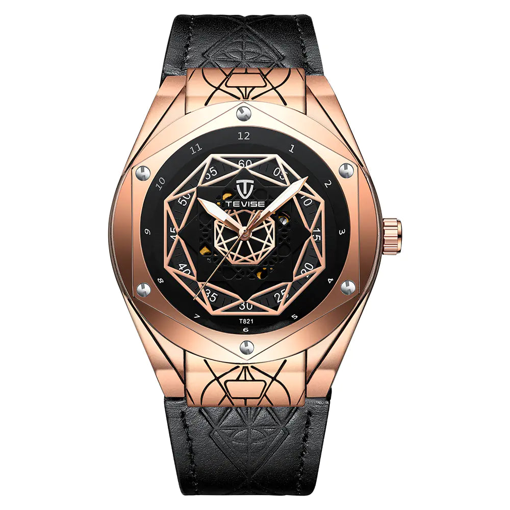Montre Automatique Homme Tevise Spider – Étanche & Élégante