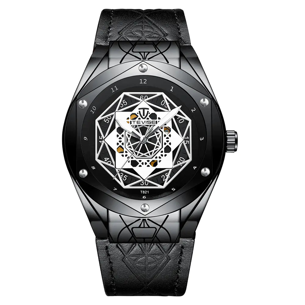 Montre Automatique Homme Tevise Spider – Étanche & Élégante