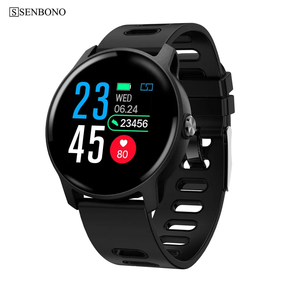Montre Connectée S08 – Cardio, Sport, Étanche IP68