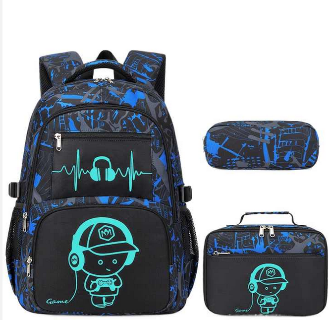 Sac école enfant lumineux – waterproof & léger