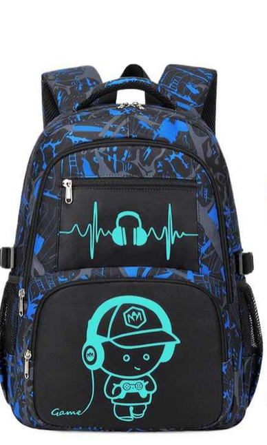 Sac école enfant lumineux – waterproof & léger