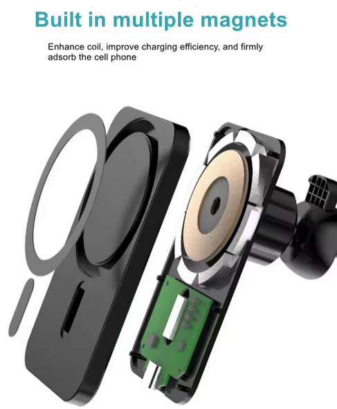 Chargeur Voiture MagSafe 15W – iPhone 12-16