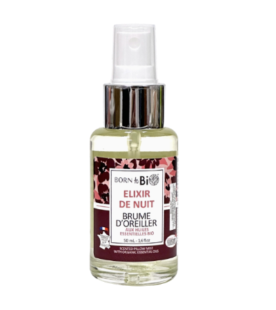 Brume d’Oreiller Bio – Elixir de Nuit aux Huiles Essentielles