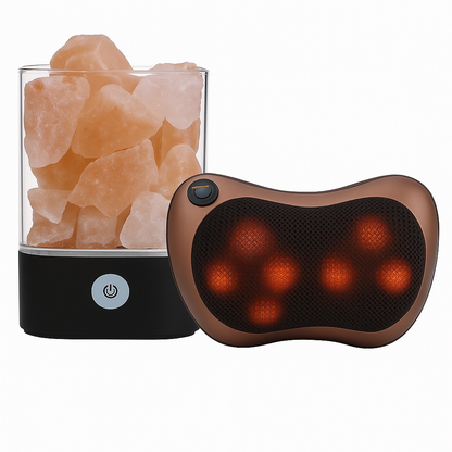 Pack Détente Suprême – Massage Classique ou Premium, Lampe & Huiles Essentielles
