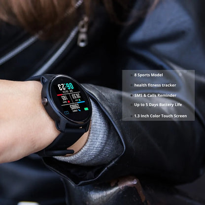 Montre Connectée S08 – Cardio, Sport, Étanche IP68