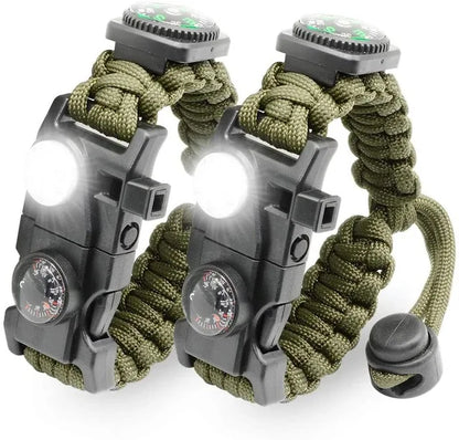 Bracelet Tactique 21-en-1 – Survie & Aventure