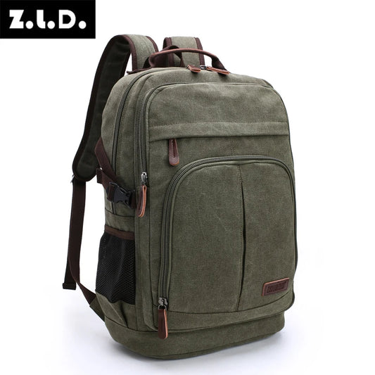 Sac à dos homme multifonction 20-35L canvas