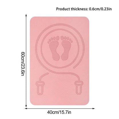 Tapis Antidérapant Fitness & Saut – Épais, Silencieux & Imperméable