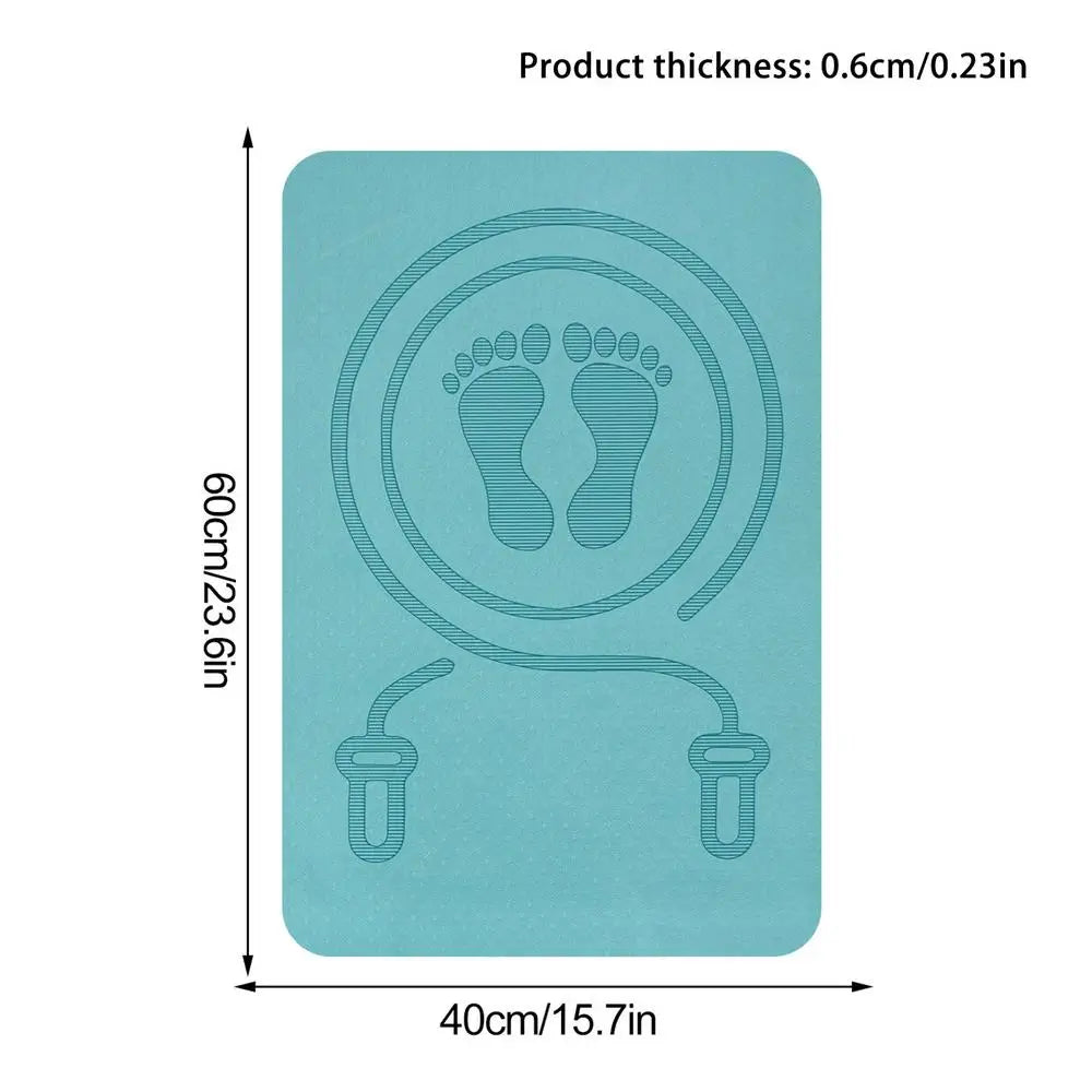 Tapis Antidérapant Fitness & Saut – Épais, Silencieux & Imperméable
