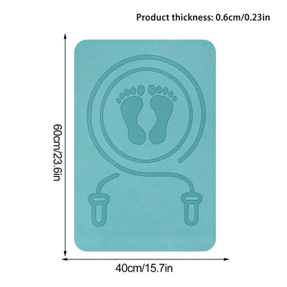 Tapis Antidérapant Fitness & Saut – Épais, Silencieux & Imperméable