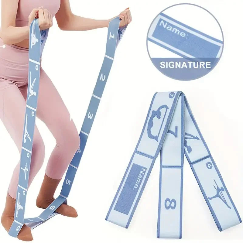 Bande Élastique de Yoga & Fitness – Étirements & Pilates
