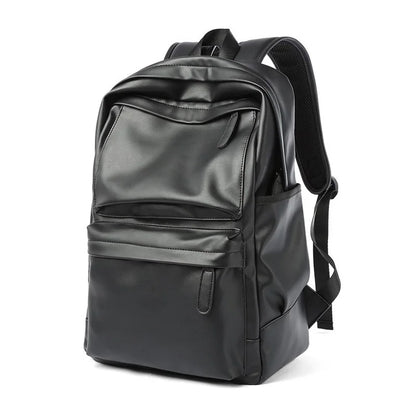 Sac à dos homme cuir PU étanche 14"