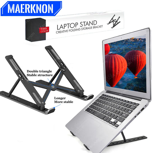 Support PC Portable Réglable – Léger & Ergonomique