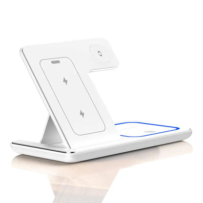 Station de Charge 3 en 1 Pliable – iPhone, Watch & AirPods