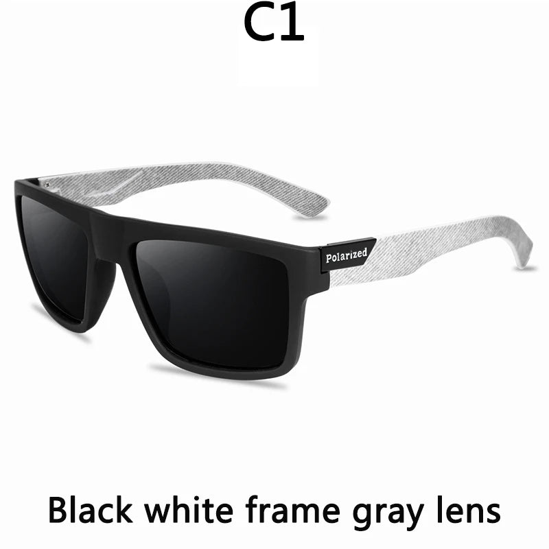 Lunettes de Soleil Homme Polarisées UV400 | Style Rétro Élégant