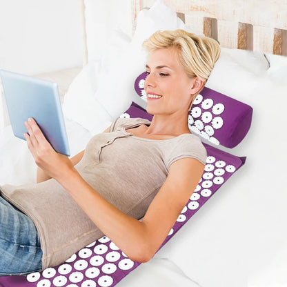 Coussin de Massage Yoga – Relaxation Dos & Nuque