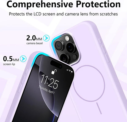Coque iPhone MagSafe Officielle avec Lanière – Silicone Antichoc & Magnétique