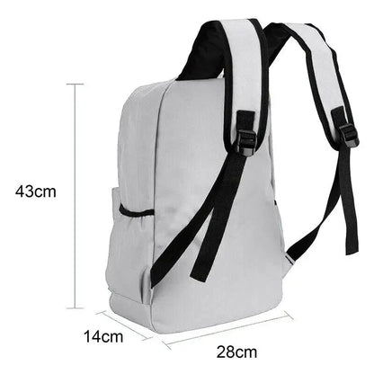 Sac à dos unisexe canvas – école, sport & voyage