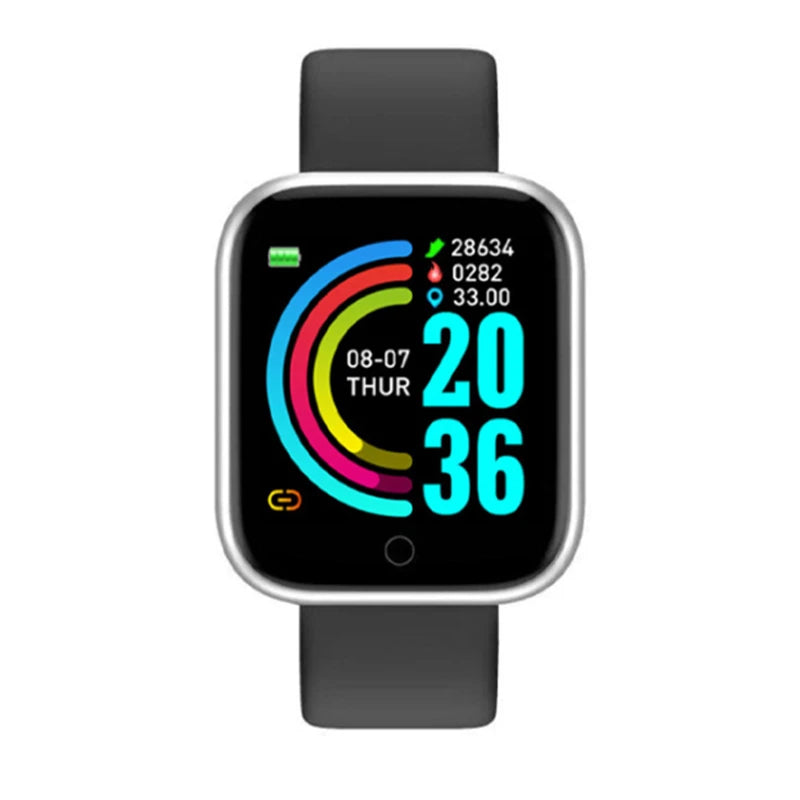 Montre Connectée Y68 & 116Plus – Suivi Santé, Notifications & Sport
