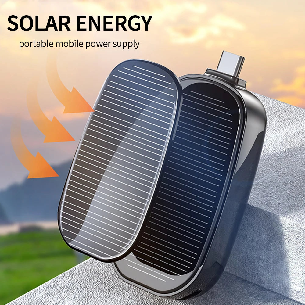 Mini Batterie Solaire 1200mAh USB-C