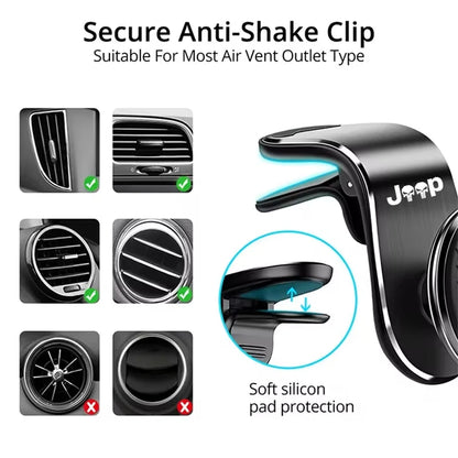 Support Téléphone Jeep Magnétique 360°