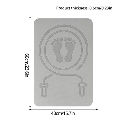 Tapis Antidérapant Fitness & Saut – Épais, Silencieux & Imperméable