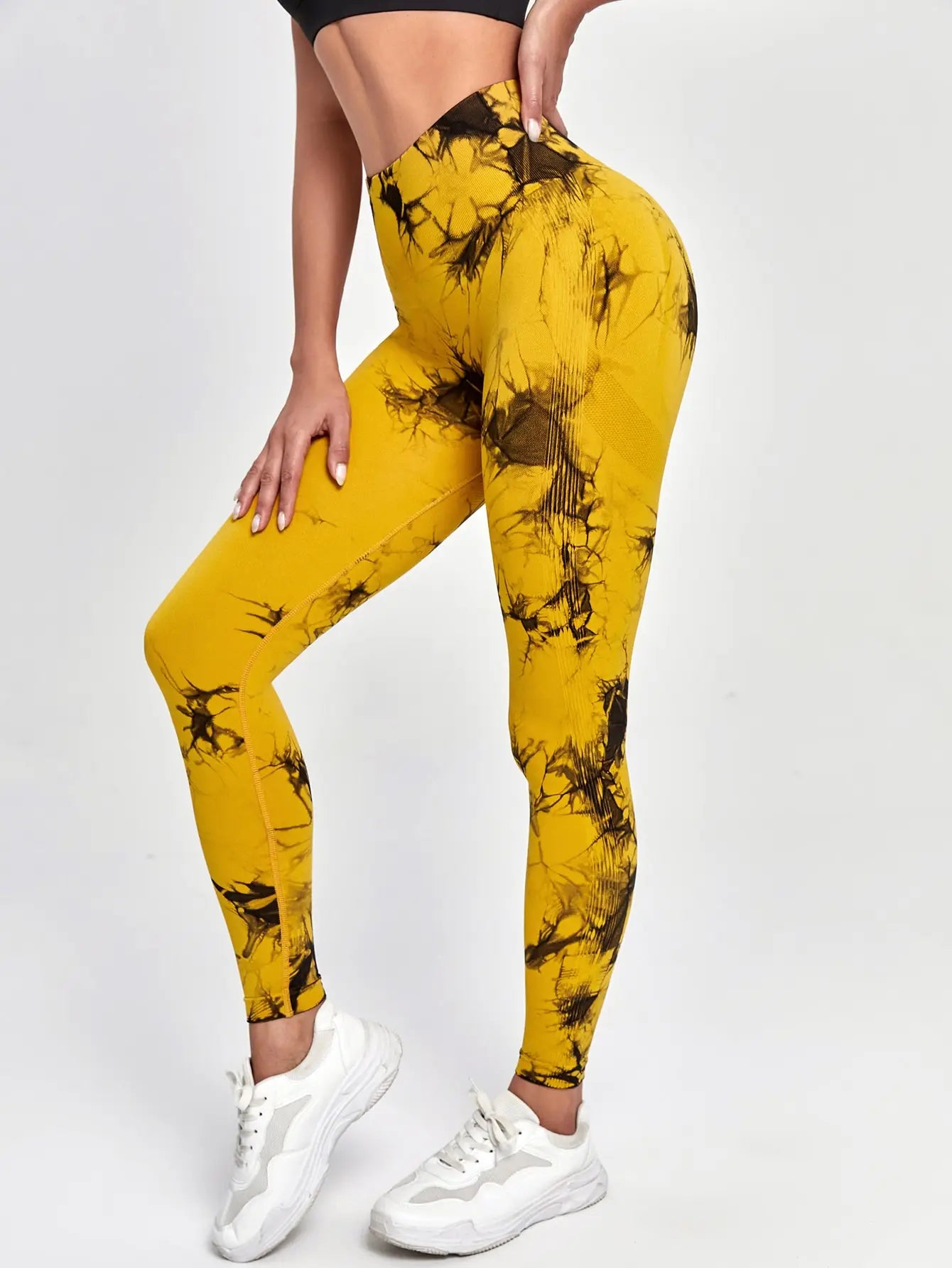 Legging Femme Taille Haute – Sans Coutures & Push-Up