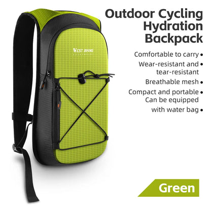 Sac Hydratation 7L WEST BIKING – Cyclisme & Randonnée