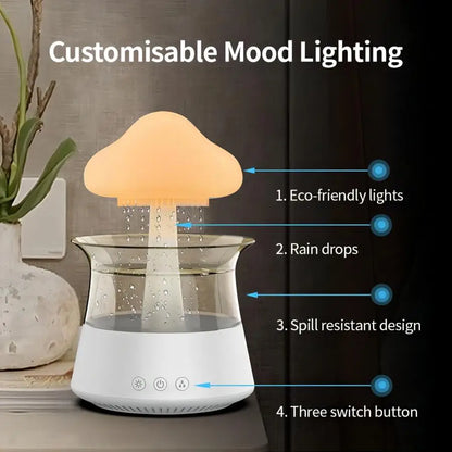 Diffuseur Nuage Relaxant – Pluie & Lumière Apaisante