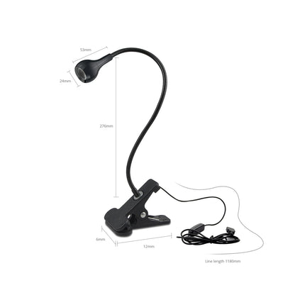 Lampe LED à Clip – Éclairage Précis & Col 360°