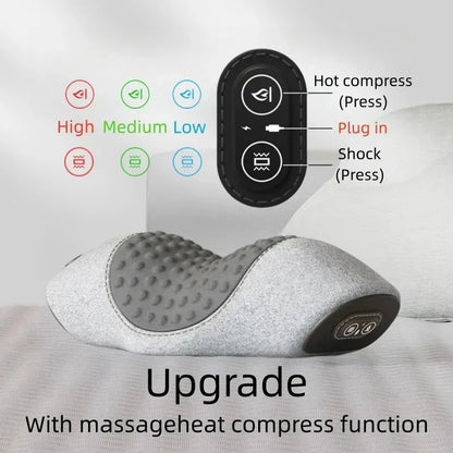 Oreiller de Massage Chauffant – Relaxation Profonde à Domicile