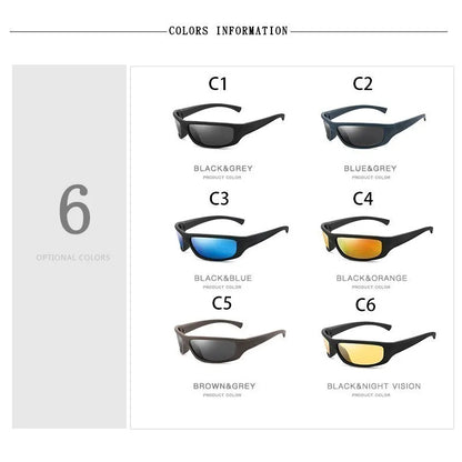 Lunettes de Soleil Polarisées UV400 Style Punk – HJYBBSN