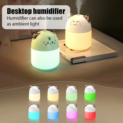 Mini Humidificateur USB 250ML – Brume & Arômes