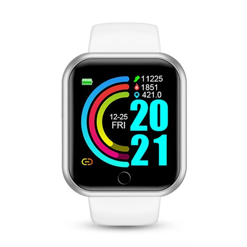 Montre Connectée Y68 & 116Plus – Suivi Santé, Notifications & Sport