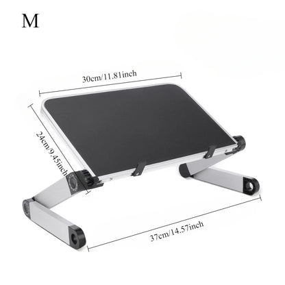 Support PC Portable Réglable – Aluminium Pliable