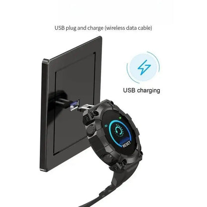 Montre Connectée SUPMANGO – Suivi Santé & Podomètre