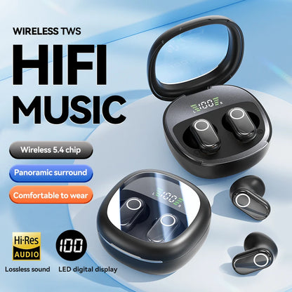 Écouteurs TWS Bluetooth 5.3 – HD & Tactiles