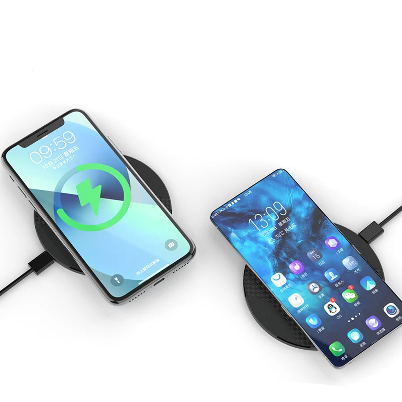 Chargeur Sans Fil 10W – Compact & Efficace