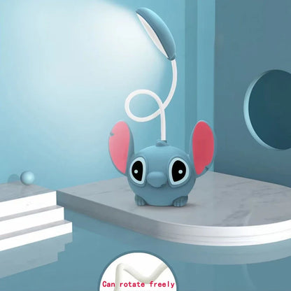 Lampe Stitch LED Rechargeable – 2-en-1 avec Taille-crayon