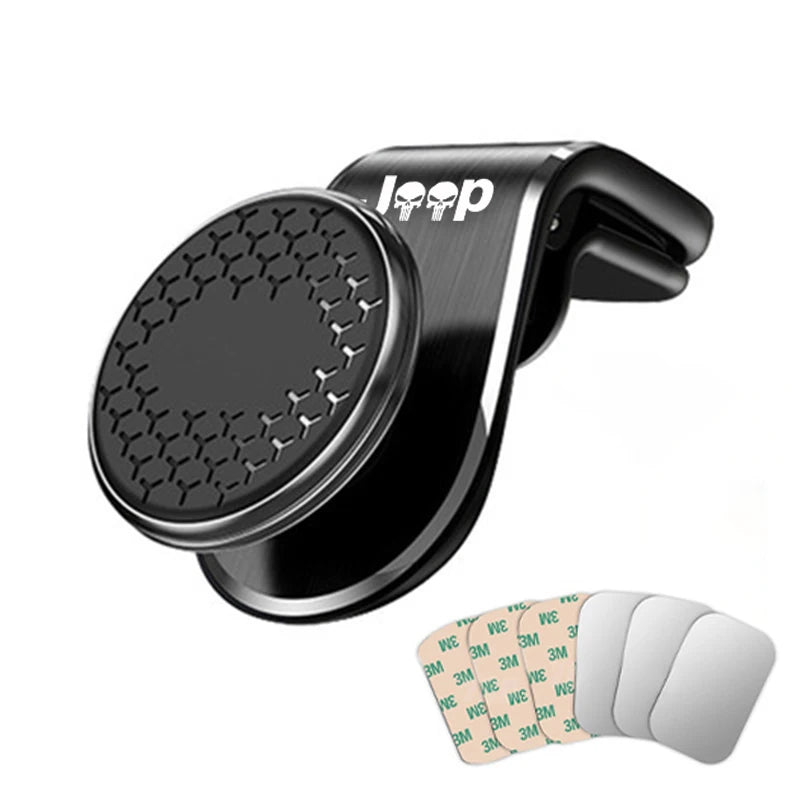 Support Téléphone Jeep Magnétique 360°