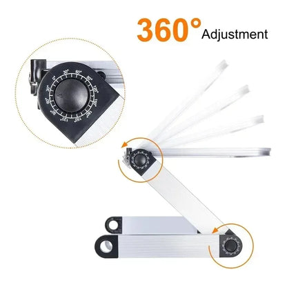Support PC Portable Réglable – Aluminium Pliable