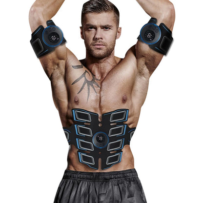 Ceinture EMS Rechargeable – Électrostimulateur Abdos & Bras