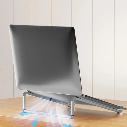 Support PC Portable Aluminium Pliable & Antidérapant
