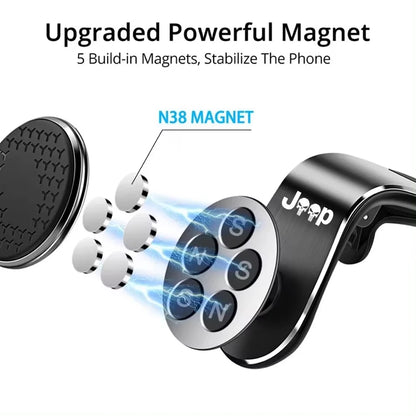 Support Téléphone Jeep Magnétique 360°