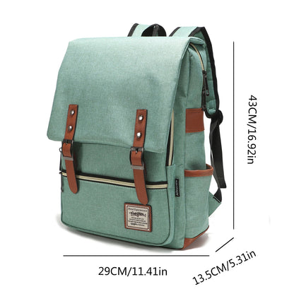 Sac à dos slim femme ordinateur – style preppy