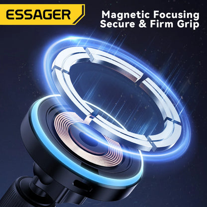Support Voiture MagSafe Essager 15W – iPhone 13 à 15 Pro Max