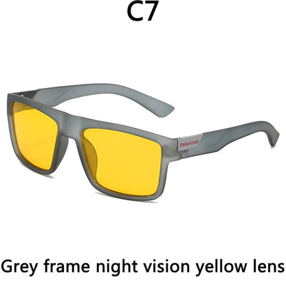 Lunettes de Soleil Homme Polarisées UV400 | Style Rétro Élégant