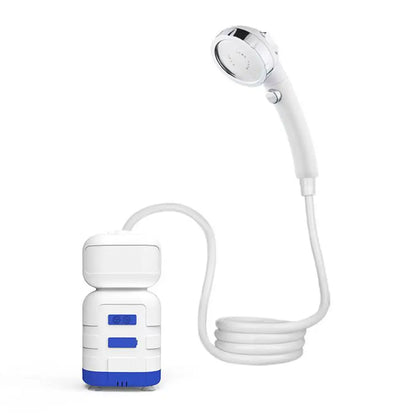 Douche de Camping 2-en-1 avec Lampe LED Rechargeable IPX7
