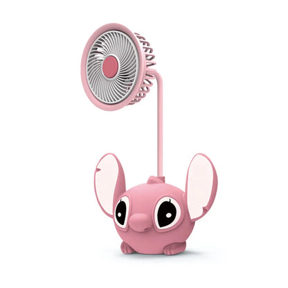 Lampe Stitch LED Rechargeable – 2-en-1 avec Taille-crayon