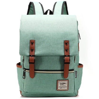 Sac à dos slim femme ordinateur – style preppy